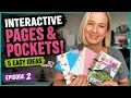 Add Interactive Pages Pockets to Your Halloween Album 5 Easy Ideas