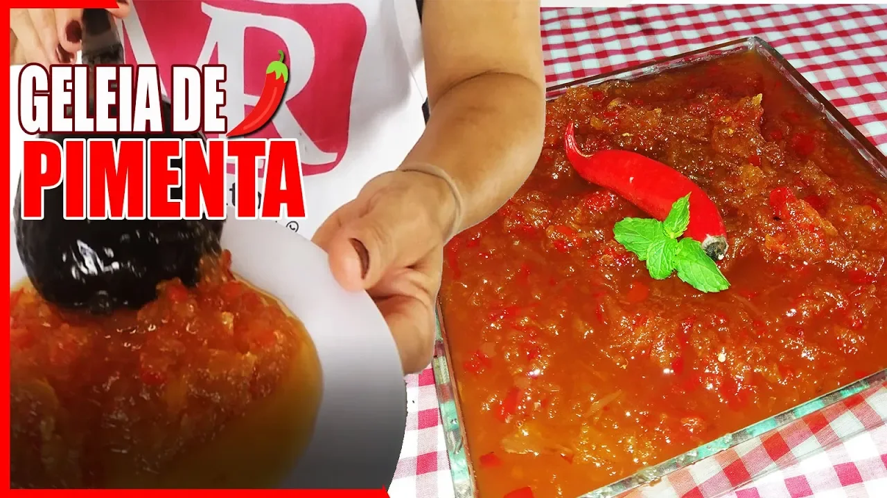 Geleia de Pimenta Dedo de Moça e Geleia de Pimenta Jalapeño - Para Seu Churrasco - Tv Churrasco. 
