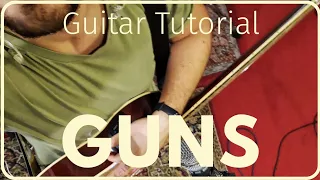 Download GUNS TUTORIAL - How to play Guns by Coldplay - Giuseppe Croce MP3