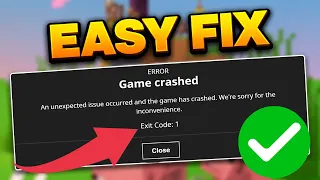 How To Fix Minecraft Exit Code 1 2026 Fix Minecraft Crash Error Code 1
