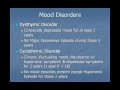 Mood disorders