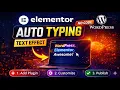 Elementor Text Typing Animation Effect Elementor Tips Trick Text Animation WordPress