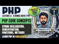 Lecture 3 - Strings Data Type in PHP PHP Course