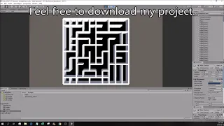Unity 3d Maze procedural generation - Kruskal Algorithm download the project