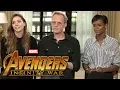 Download Lagu 'Avengers: Infinity War': Elizabeth Olsen, Paul Bettany and Letitia Wright (FULL INTERVIEW)