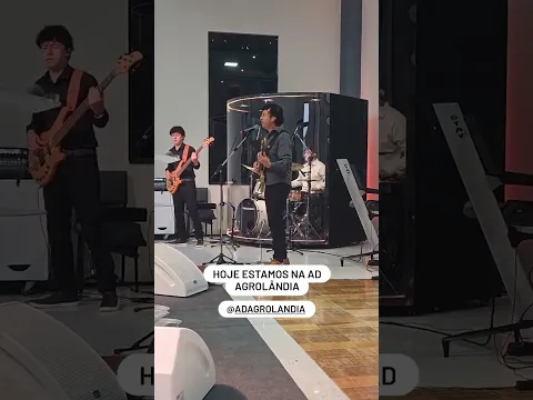 Domingo louvando a DEUS na AD Agrolândia