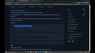 HackerRank Python Problem itertools permutations Competitive Programing With Python Codolearn