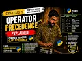 What is Operator Precedence in Python Complete Explanation for CBSE Class 11 083