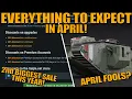 EVERYTHING you should EXPECT in APRIL APRIL FOOLS NEW EVENT TANK MAJOR SALE MORE - War Thunder