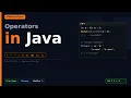 Day 03 100 Days of Java Operators in Java