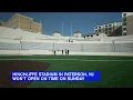 Hinchcliffe Stadium in Paterson won t open on time