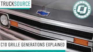 HOW TO Identify the year of a CHEVY C10 67-72 C10 Grille Differences