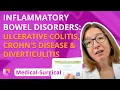 Ulcerative Colitis Crohn s Disease Diverticulitis - Medical-Surgical GI LevelUpRN