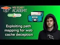 Exploiting path mapping for web cache deception PortSwigger