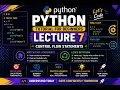Python Tutorial for Beginners Lecture 7 Match case while loop for loop