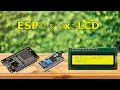 ESP32 and 16x2 LCD Display Complete I2C Tutorial with PlatformIO