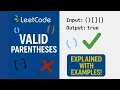 LeetCode 20 Valid Parentheses in Java Easy Stack Interview Question Explained in Hindi