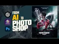 AI x Photoshop Sports Poster Design Tutorial Make EPIC Posters