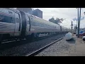 Amtrak Northeast Regional Train 141 Rolls Eastbound through Suffolk Va