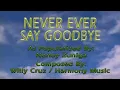 NEVER EVER SAY GOODBYE - KARAOKE - MINUS ONE - Arman KTV
