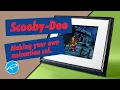 Make Your Own Scooby Doo Animation Cel Vintage cel animation