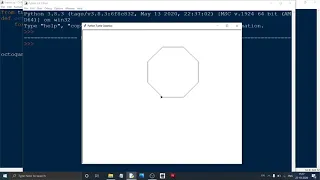 shapes in python part 4 octagon