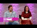 Waitress Watch Sara Bareilles Joe Tippett s first joint interview Entertain This