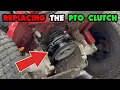 Replacing PTO Clutch on Troy Built Mustang Zero Turn Mower