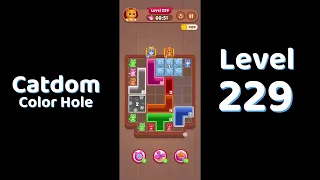 Catdom Color Hole Level 229 Screenshot