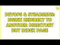DevOps SysAdmins Nginx redirect to another directory but index page