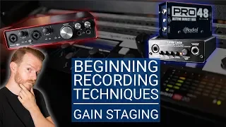 Download Beginning Recording Series | Gain Staging - From Guitar to Plugin MP3