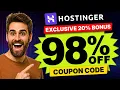 Hostinger Coupon Code 2026 BIGGEST DISCOUNT EXTRA 20 Hostinger Discount Hostinger Promo Code