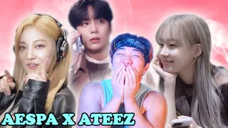 Download aespa X ATEEZ OST [Reaction] JONGHO - THERE FOR YOU \u0026 WINTER,NINGNING - ONCE AGAIN | Sub Sunday Ep94 MP3