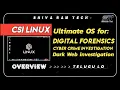 Installing ultimate os for Digital forensics Cyber crime investigation CSI linux