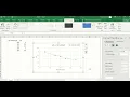 Creating a scatter plot in excel with a trendline and equation
