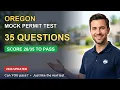 Oregon DMV Mock Test 2026 35 Questions Just Like the Real Exam Can You Pass