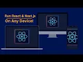 How to Run Your React Nextjs App on Any Device within your network