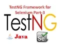 Selenium Lesson 34 TestNG Testing Framework for Selenium Part-3 Selenium Tutorial G C Reddy