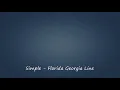 Simple Florida Georgia Line Lyrics