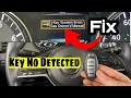Nissan altima 2017 No Key detected incorrect key id Easy and fast fix