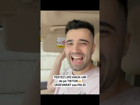TESTEZ LIFE HACK IREAL de pe TIKTOK😳 (ADEVARAT sau FALS) #shorts #lifehack #tiktok