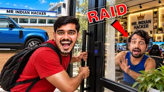 Surprise Raid On MR. INDIAN HACKER Studio😱| दिलराज भाई को दे दिया झटका | 100% Real