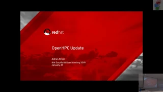 OpenHPC 4th EasyBuild User Meeting - Adrian Reber Red Hat