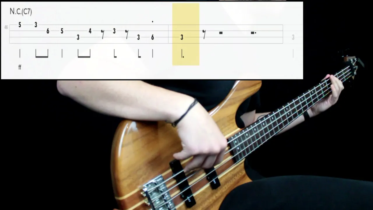 Don Ellis - Whiplash (Bass Cover) (Play Along Tabs In Video)