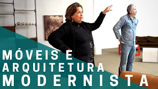 Verdadeira aula sobre a história do mobiliário e arquitetura modernistas na Pé Palito