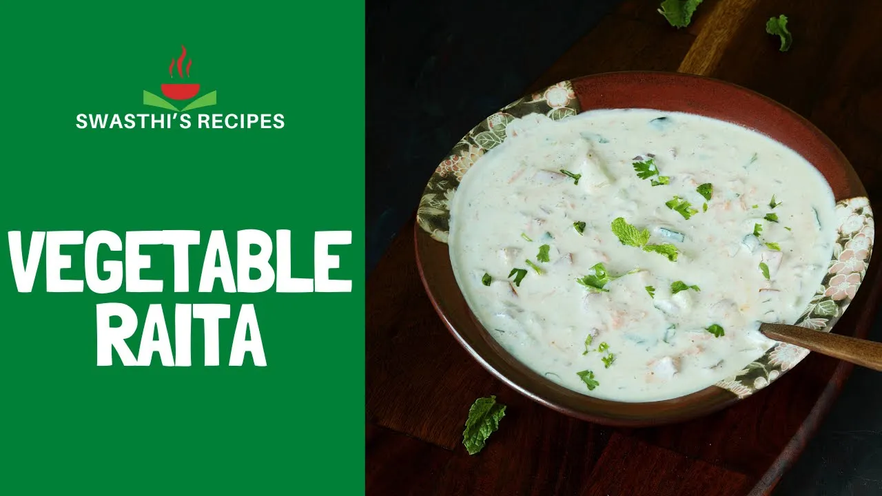 Vegetable Raita (Indian Yogurt Raita)