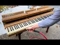 Lagu Cleaning 80 Years of Dust From a Piano