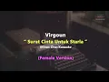 Virgoun - Surat Cinta Untuk Starla | Karaoke - Piano Violin (Female Key)