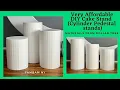 Very Affordable DIY stand Puesto de de bricolaje muy asequible