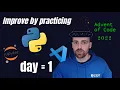 Python intro setup and basics - Advent of Python Course